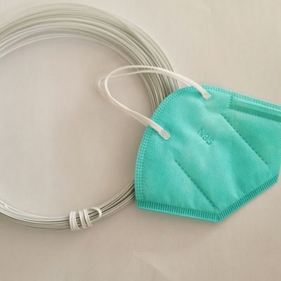 دو هسته سیم پل بینی پلاستیکی برای ماسک صورت 3.5mm 5.0mm