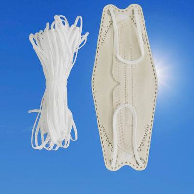 ماسک صورت یکبار مصرف حلقه بند گوش الاستیک قابل تنظیم کره رنگارنگ KF94 3.5mm 5mm