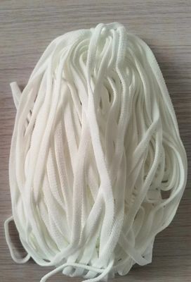 کارخانه عمده فروشی 4 میلی متر 5 میلی متر رنگ تخت الاستیک یکبار مصرف پلی استر Earloop