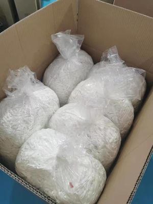 ماسک صورت غیر بافته حلقه گوش الاستیک 3.5 میلی متر 3 میلی متر بند ناف گرد مشکی نرم