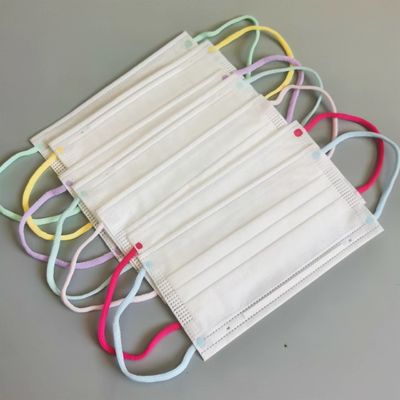 بند ناف نرم Earloop برای ماسک صورت 5 میلی متر 6 میلی متر