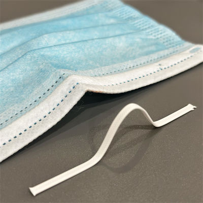 ماسک صورت یکبار مصرف 3 لایه سیم پلاستیکی گیره بینی پل پلی اتیلن 3 میلی متر